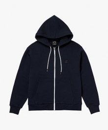 SIGNATURE BASIC FULL ZIP-UP HOODIE-NAVY