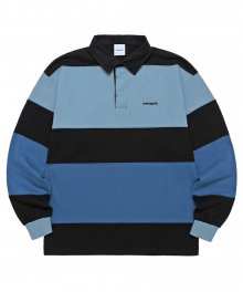 RUGBY POLO LS TEE BLUE(MG2CSMT557A)