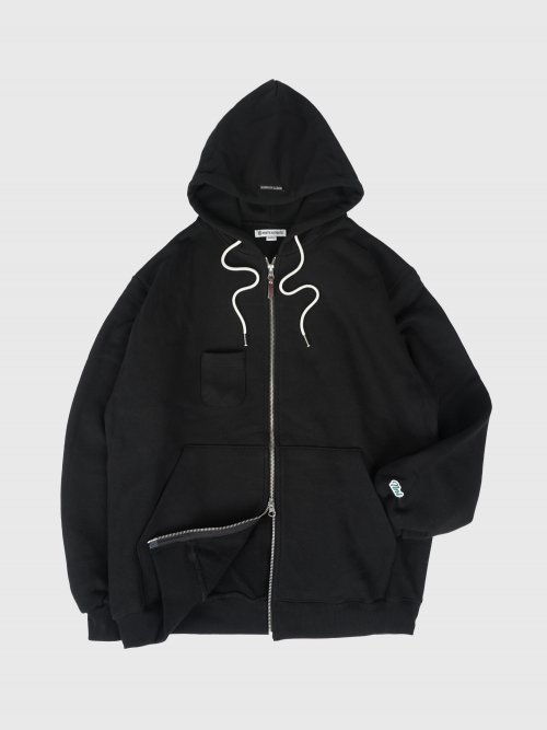 Худи на молнии 2WAY City Pocket Black