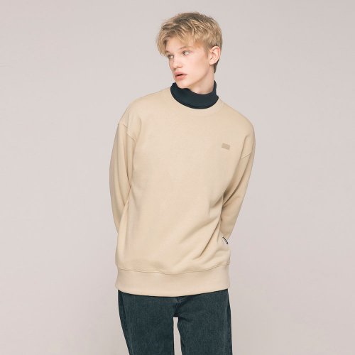 Свитшот унисекс Essential Logo Beige (BI1UHMM01BGE)