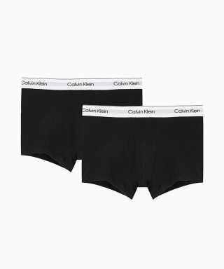 캘빈클라인 언더웨어(CALVIN KLEIN UNDERWEAR) 남성 모던코튼 스트레치 2PK 트렁크_NB3985UB1 상품 이미지