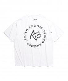 BACK LOGO T-SHIRT WHITE