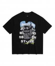 MOAI T-SHIRT BLACK