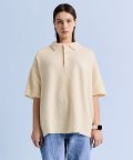 PICNIC BOUCLE HALF SHIRT IVORY