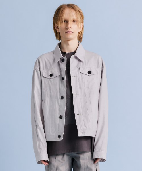 MUSINSA | ADDOFF TECHGRID JACKET GRAY