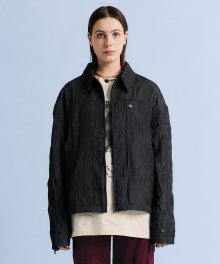 CRINKLE DRIZZLER JACKET CHARCOAL