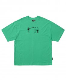 Girls Can Shoot T-Shirt [Green]