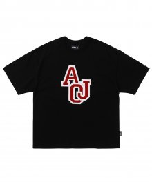 Boucle Embroidered T-Shirt [Black]