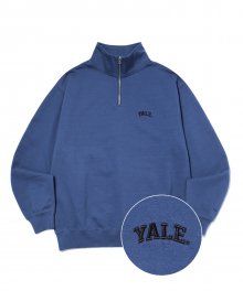 [ONEMILE WEAR] SMALL ARCH HALF ZIP UP BLUE