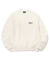 (24SS) [ONEMILE WEAR] SMALL ARCH CREWNECK IVORY