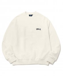 (24SS) [ONEMILE WEAR] SMALL ARCH CREWNECK IVORY