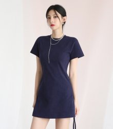 Rancy Rain Mini Dress NAVY