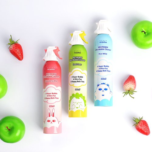 어린이 거품목욕 유아 울트라 버블클렌져 300ml 3종 묶음