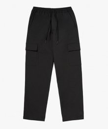 UTILITY CARGO PANTS-BLACK