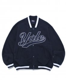 HEAVY WEIGHT IVYLEAGUE BASEBALL STADIUM JACKET NAVY