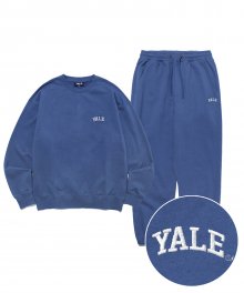 [ONEMILE WEAR] SMALLARCHCREWNECK + PANTS PACKAGE VTGBLUE