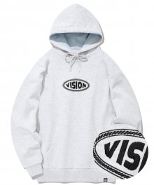 VSW Oval Hoodie Light Gray