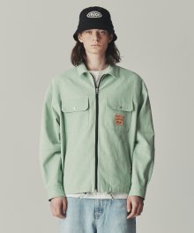 VSW Washed 2PK Jacket Apple Green