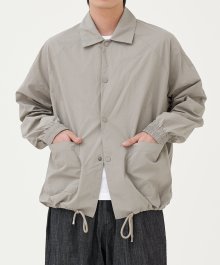 카라 윈드 자켓 (BEIGE)