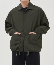 카라 윈드 자켓 (KHAKI)