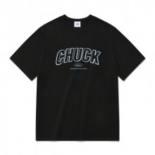 시그니처 라인 로고 티셔츠 (블랙)