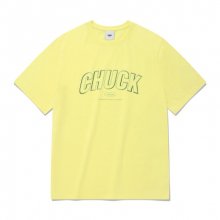 시그니처 라인 로고 티셔츠 (옐로우)