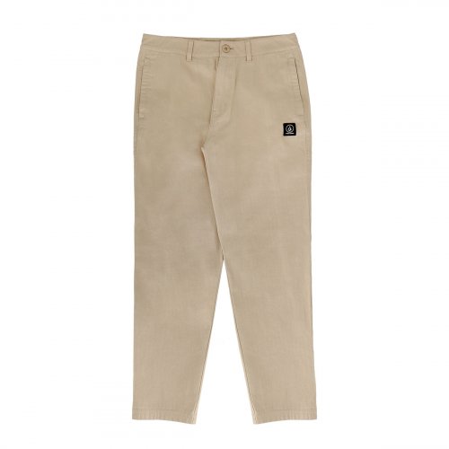 Брюки карго свободного кроя в елочку (beige)