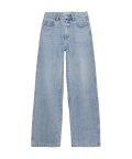 M HIGH STRAIGHT DENIM PANTS light blue