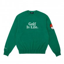 Golf is Life 스웨터 GREEN