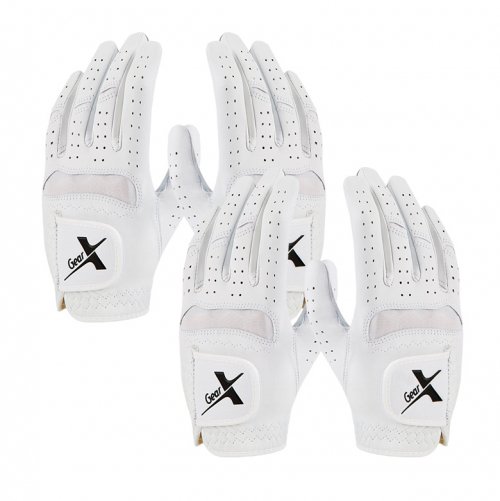 기어엑스(Gearx) 골프장갑 올양피 여성 양손착용 흰색 2세트 - 32,800 | 무신사 스토어