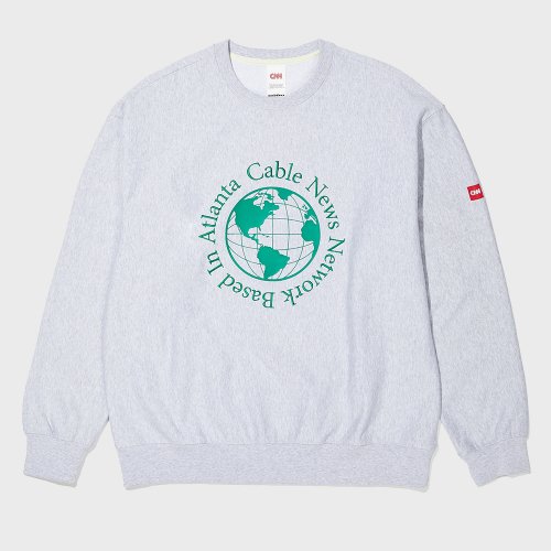 씨엔엔 어패럴(CNN APPAREL) 스타일 CNN 레터링 스웻셔츠 MELANGE... 무신사 씨엔엔 어패럴(CNN APPAREL)  스타일 CNN 레터링 스웻셔츠... 