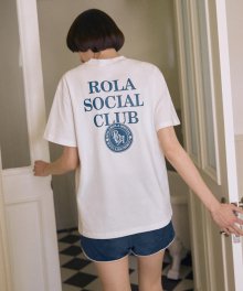 ROLA SOCIAL CLUB T-SHIRT WHITE