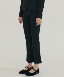 KACK SEMI BOOTSCUT PANTS BLACK