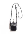 ECO LEATHER POUCH BAG (BLACK)
