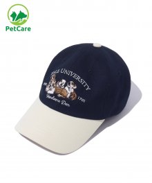 EMBROIDERY BULLDOG CLUB CAP NAVY