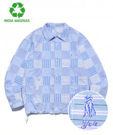 (INDIA MADRAS) HERITAGE HANDSOME DAN COACH SHIRTS STRIPE