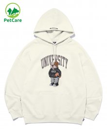 (Team Words) UNIVERSITY DAN HOODIE IVORY