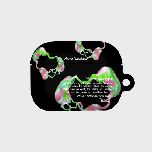 CELL TEXT-BLACK(에어팟프로하드)