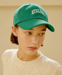 그린 아틀리에 엠브로이더리 볼캡 / GREEN ATELIER EMBROIDERY BALL CAP