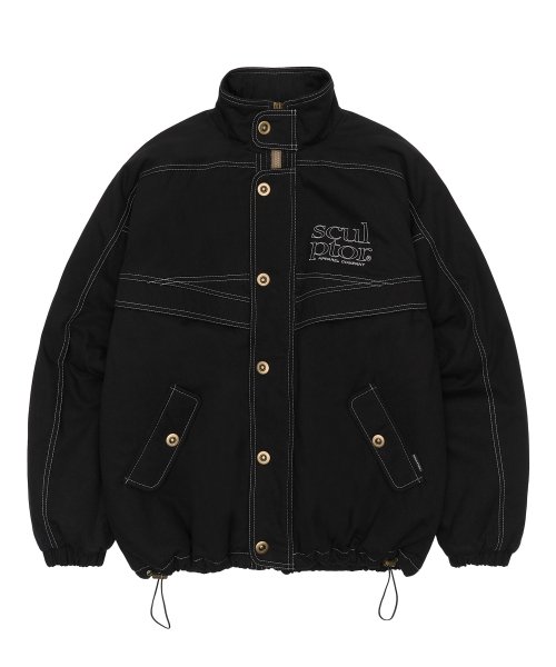【公式】SCULPTOR contrast stitch jacket ブルゾン