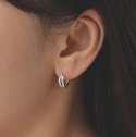 바이위켄드(BYWEEKEND) silver925 sun earring
