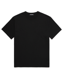 오버핏  20수 무지 반팔 티셔츠 (VIPTS010) 블랙