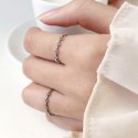 47베이지(47BAG) 925 Silver Angelica Ring