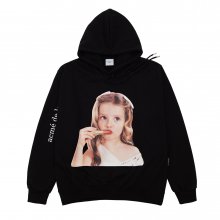 ADLV BABY FACE HOODIE BLACK LIP STICK