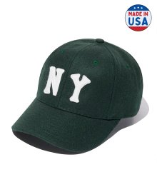 New York Black Yankees 1936 Wool Vintage Ballcap DEEP GREEN