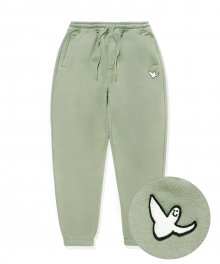 ANGEL JOGGER SWEAT PANTS PALE KHAKI