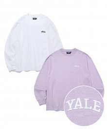 2PACK SMALL ARCH LS VIOLET / WHITE
