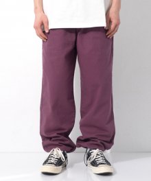 LS Cotton Wide Banding Pant (Purple)