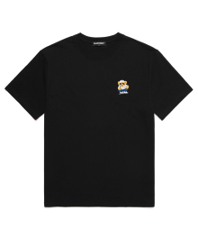 GOLF BEAR  오버핏 반팔 티셔츠 (VNDTS207) 블랙