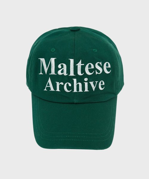 MUSINSA | WAI KEI Maltese Archive Ball Cap Green